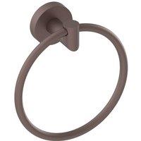 Bathroom Kingdom Melbourne Brushed Bronze Round Towel Ring