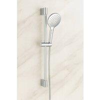 Bathroom Kingdom Menai Premium Chrome 3 Mode Riser Kit in Silver