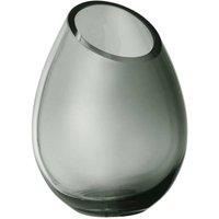 Blomus Drop Glass Vase 12.5cm - Smoke in Grey