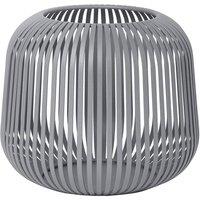 Blomus Lito Lantern Candle Holder Small - Steel Gray in Grey