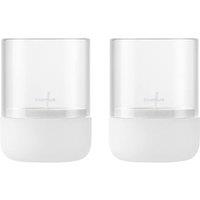 Blomus Calma Set of 2 Wind Light Xs (Excl. Candle) - Lily White