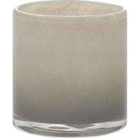 Blomus Saga Lantern Candle Holder Large - Mourning Dove in Grey