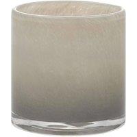 Blomus Saga Lantern Candle Holder Medium - Mourning Dove in Grey