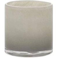 Blomus Saga Lantern Candle Holder Small - Mourning Dove in Grey