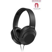 Philips TAH2005 Wired Over-Ear Stereo Headphones in Black
