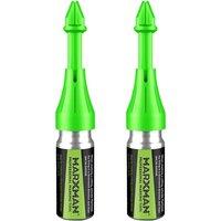 Charles Bentley Twin pack Marxman chalk NON-Permanent DIY Marking tool pen in Green