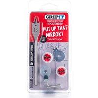 Gripit 18mm Plasterboard Fixing - Mirror/Picture Kit (Red) Max Load 74kg in Red