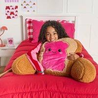 OHS Rosie the Jam Toast Cuddle Cushion Novelty Reading Pillow