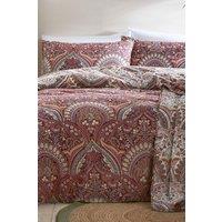 Dreams & Drapes 'Palais' Rich Jacobean Damask Print Duvet Cover Set | Size: Double