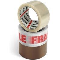 Merrimen 3 Pack Strong Heavy Duty Roll Pack Packaging Tape, 48MM x 66M