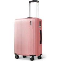 Lugg Vacay 15inch Suitcase, ABS Hard Shell, Water-Resistant (45x20x33cm) in Rose Gold | Size: 45 x 20 x 33 cm