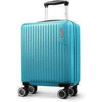 Lugg Vacay 15inch Suitcase, ABS Hard Shell, Water-Resistant (45x20x33cm) in Teal | Size: 45 x 20 x 33 cm