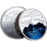 Lovii Christmas Lucky Coin Keepsake - Merry Christmas & Happy New Year