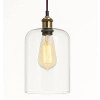 CGC Lighting Marinda Clear Glass Cylinder Lampshade