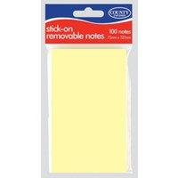 County Stationery Long Sticky Notes in Yellow