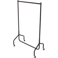 Oypla All Metal Super Heavy Garment Clothes Rail - 3ft in Black