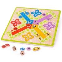 Bigjigs Toys Ludo Boardgame - With a Modern Makeover