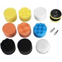 VOGREX 22 Car Polisher Gross Polishing Pads for Drill Sponge