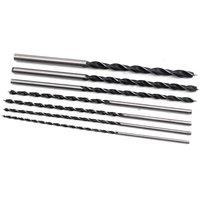 Havendro 7Pcs 300mm Wood Drill Bits Set Brad Point 4-12mm UK in Silver