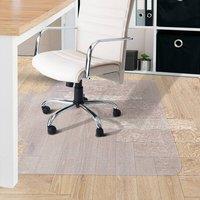 Marlow Chair Mat for Carpet Office Hard Floor Protectors PVC Non Slip 120X90 in Clear
