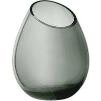 Blomus Drop Glass Vase 19cm - Smoke in Grey