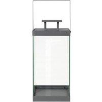 Blomus Finca Lantern Large - Steel Gray in Grey
