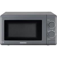 Daewoo 20L 800W Grey Microwave Rotary 5 Power Setting 30min Timer & Defrost