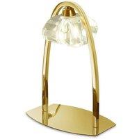 Netlighting Alfa Table Lamp 1 Light G9 French Gold