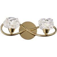 Netlighting Maremagnum Wall Lamp Switched 2 Light G9 French Gold