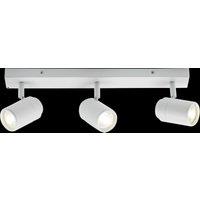 Netlighting GU10 Triple Bar Spotlight Matt White 230V IP44 20W