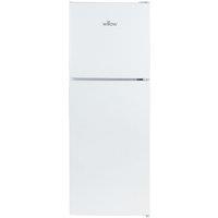 Willow White Small Fridge Freezer 138L with Adjustable Thermostat