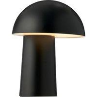 Nordlux Premium Indoor Table Lamp Black Metal Intergrated LED USB-C - Battery, IP20