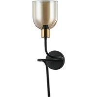 Netlighting Servio Modern Wall Lamp E14 in Black