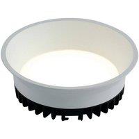 Netlighting Xanto Integrated LED Round Recessed Downlight White 4000K