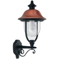 Netlighting VENEZIA Outdoor UP Wall Lanterns Black IP44 29x52.5x25cm | Size: 29x52.5x25 cm