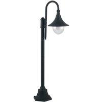 Netlighting PAVIA Outdoor 130cm Bollard Black IP44 130x51cm | Size: 130x51 cm