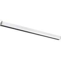 Netlighting Nilo2 Integrated LED Bathroom Over Mirror Light Black 3000K IP44