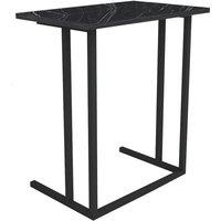 Havendro Black Marble Laptop Table C Shape Portable Computer Stand