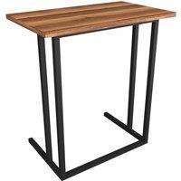 Havendro Sapphire Oak Laptop Table C Shape Portable Computer Stand in Light Oak