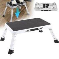 Havendro Step Stool Ladder Foldable 3 Height Adjustable Non Slip