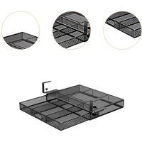 VOGREX Under Desk Drawers Study Table Drawer Tray Pencil Storage in Black