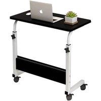 VOGREX Black 60cm Laptop Table Stand Folding Desk Bed Computer