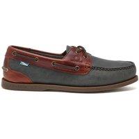 CHATHAM MARINE Men's Bermuda II G2 - Leather Boat Shoes in Navy | Size: 8.5