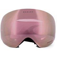 Oakley Men's Flight Deck OO7050-34 Matt Black Prizm Snow Hi Pink Iridium Ski Goggles