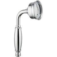 Bathroom Kingdom Beaumaris Chrome Traditional Hand Shower in Silver