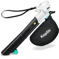 Keplin 3-in-1 Leaf Blower Garden Vacuum Mulcher 3500W, 35L- 1 Year Warranty in Black