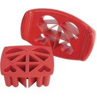 FunBites Children's Shaped Food Cutters in Red
