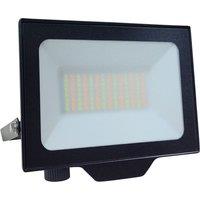 ENER-J 50W LED Floodlight CCT Switchable IP65 4500Lm Black in White