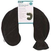 EONLION Black Hot Water Bottle Neck & Shoulder Soft Fleece Warmer U Shape
