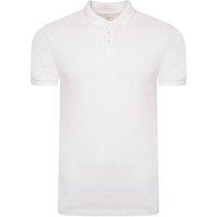 Smart Living Men's Men's Classic Cotton Polo Shirt Short Sleeve Casual Work Sports Tee in White | Size: Small